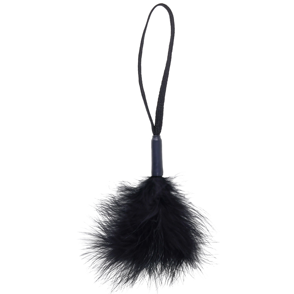 S&M Peaches 'n CreaMe Wrist Feather Ticker in Black Sensual Love > Ticklers & Teasers