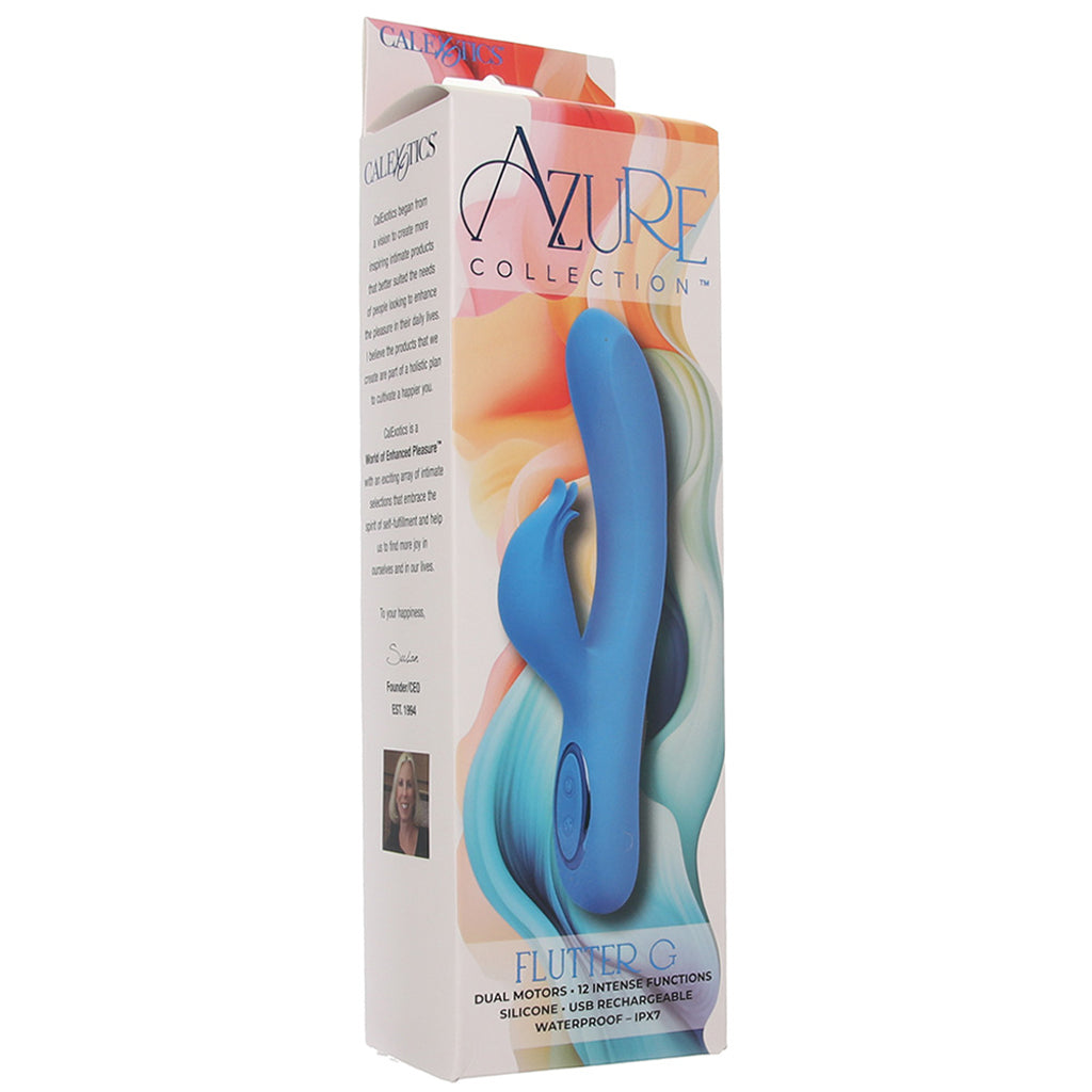 Azure Collection Flutter G Vibe Vibrators > Rabbit Vibrators