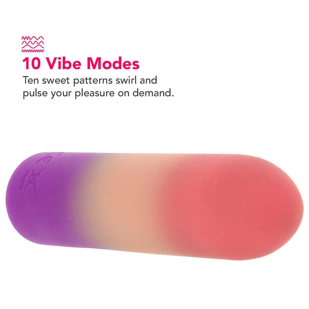 Play With Me Cotton Candy Flexible Bullet Vibe Vibrators > Bullet and Egg Vibrators