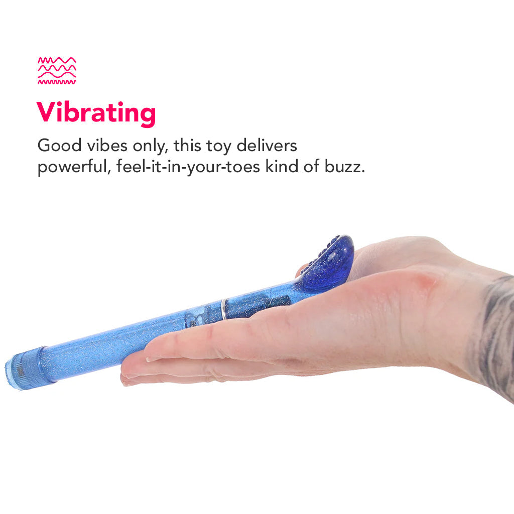 Clit Exciter Slimline Vibe in Blue Vibrators > Clitoral Stimulators