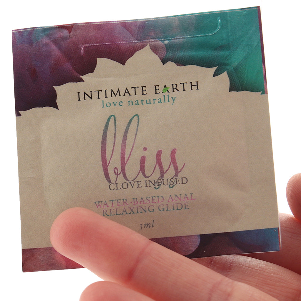 Bliss Clove Infused Anal Relaxing Glide in 0.1oz/3ml Lubes and Lotions > Anal Sex Lubes