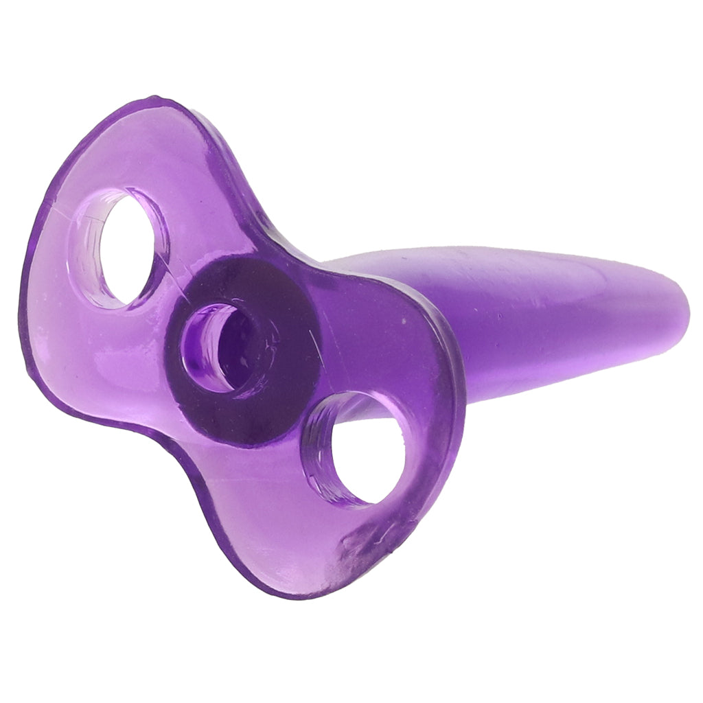 Silicone Tee Probe in Purple Anal Sex Toys > Butt Plugs