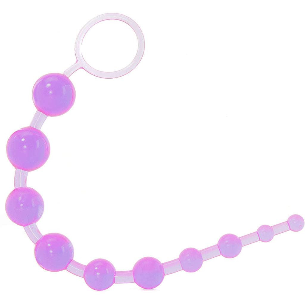 X-10 Anal Beads in Purple Anal Sex Toys > Anal Beads