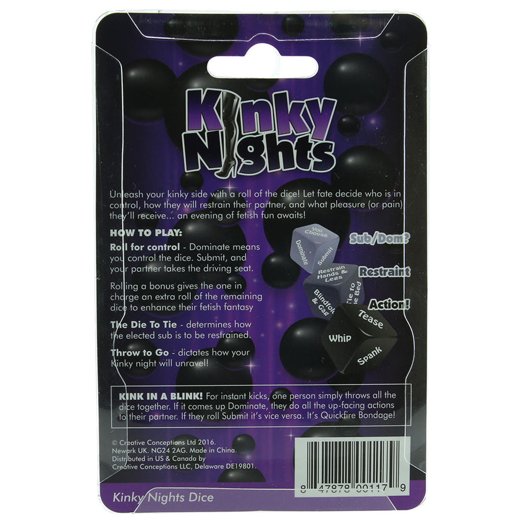 Kinky Nights Bondage Dare Dice Sensual Love > Games
