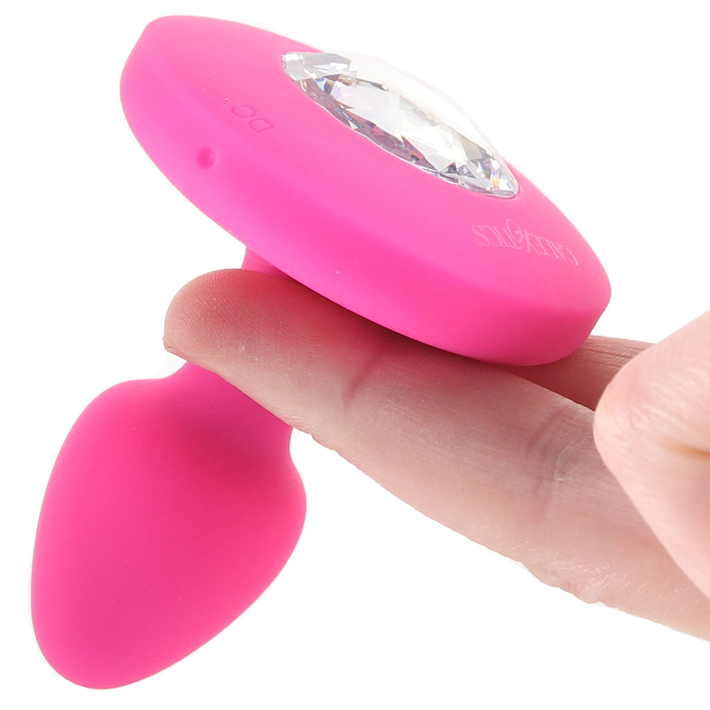 Cheeky Gems Small Vibrating Probe in Pink Anal Sex Toys > Butt Plugs