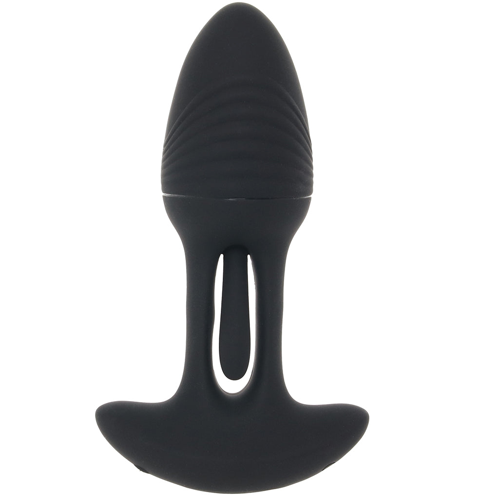 Playboy Rim Shot Flicking Vibrating Butt Plug Anal Sex Toys > Butt Plugs