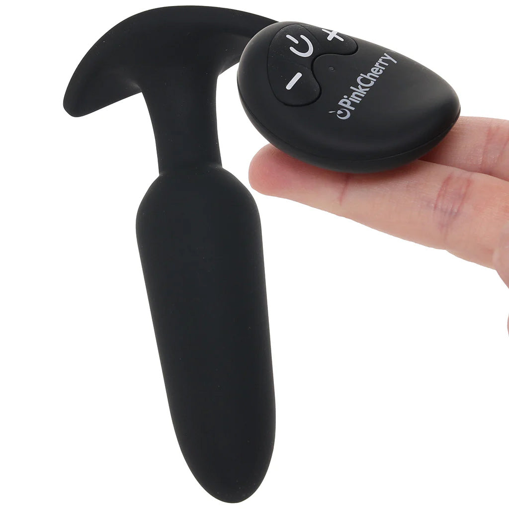 PinkCherry Remote Control Vibrating Butt Plug Anal Sex Toys > Butt Plugs