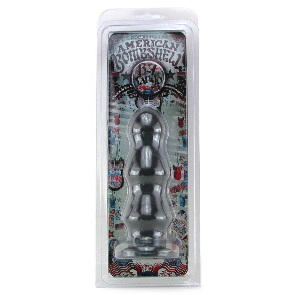 Amercan Bombshell B-7 Tango Dildo in Gunmetal Dildo Sex Toys > Anal Dildos