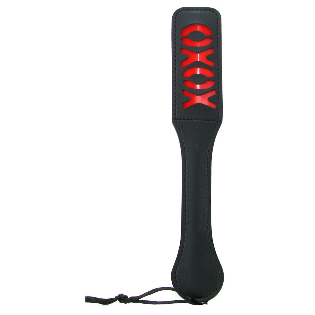 XOXO Paddle in Black Bondage and Fetish > Whips and Crops