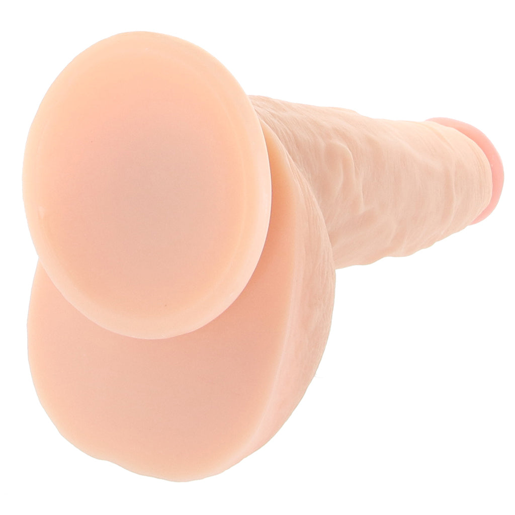 Master Cock Beefy Brad 9 Inch Ballsy Dildo in Light Dildo Sex Toys > Realistic Dildos
