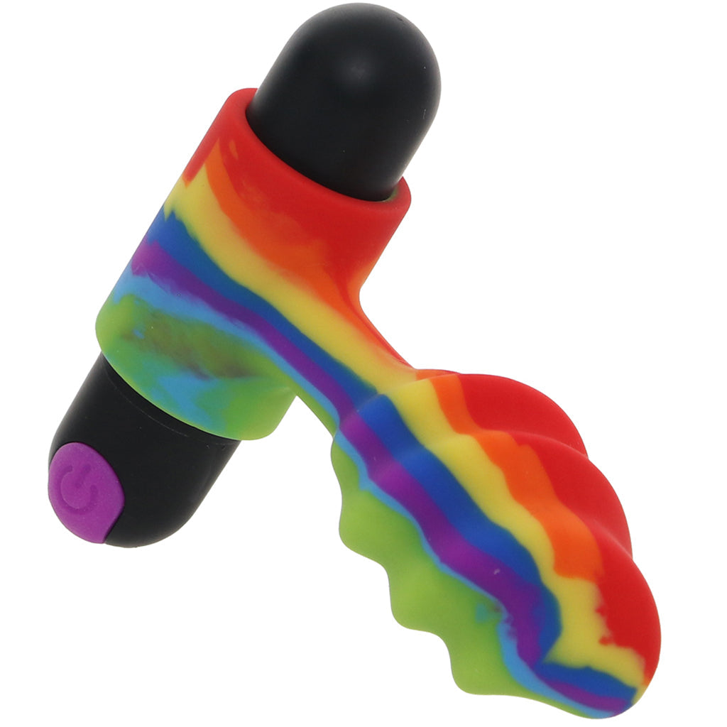 Bang! Vibrating Rainbow Butt Plug with Remote Anal Sex Toys > Butt Plugs