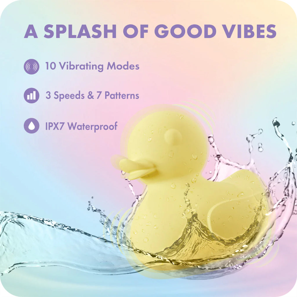 Play With Me Splash Ducky Vibe Vibrators > Clitoral Stimulators