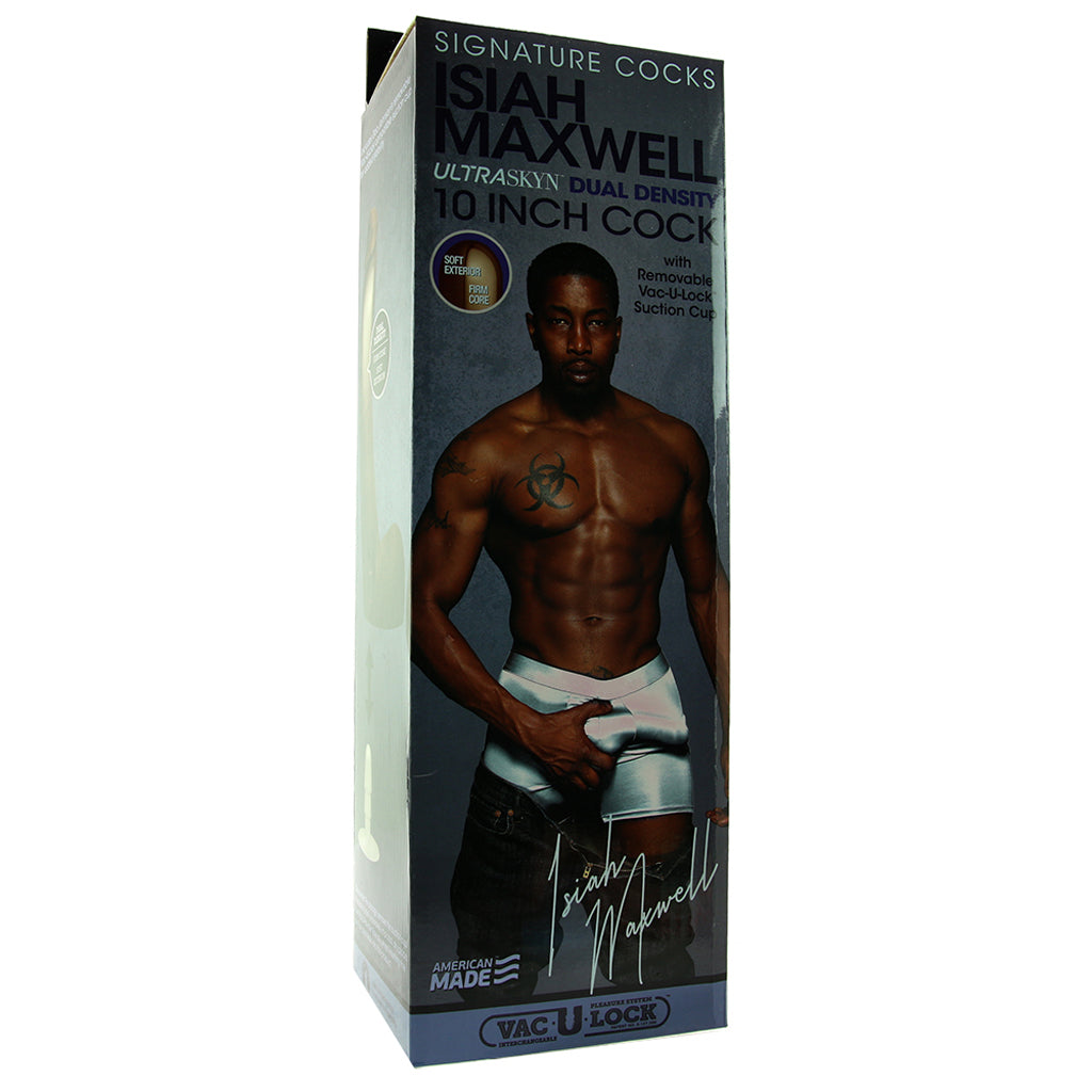 Isiah Maxwell ULTRASKYN 10 Inch Vac-U-Lock Cock Dildo Sex Toys > Realistic Dildos