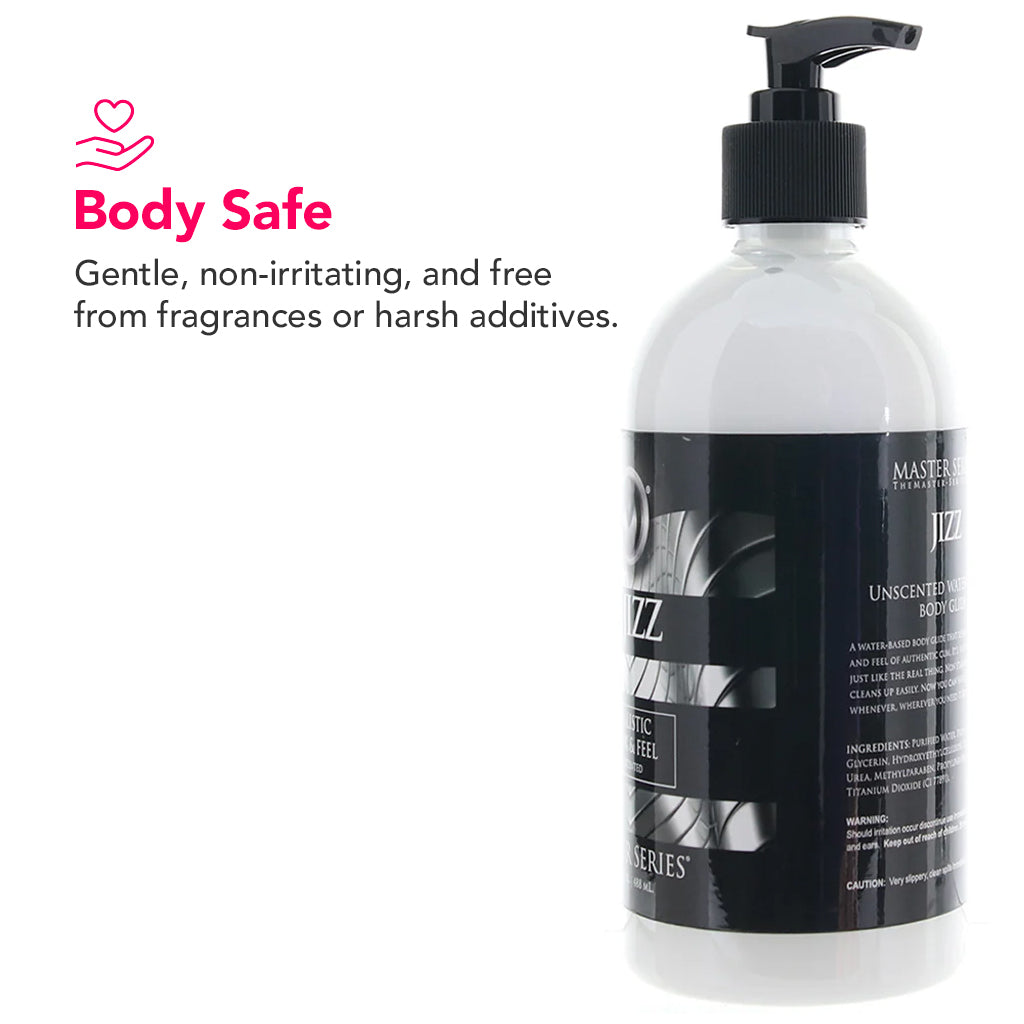 Master Series Jizz Unscented Lubricant in 34oz/1L Lubes and Lotions > Water Based Sex Lubes