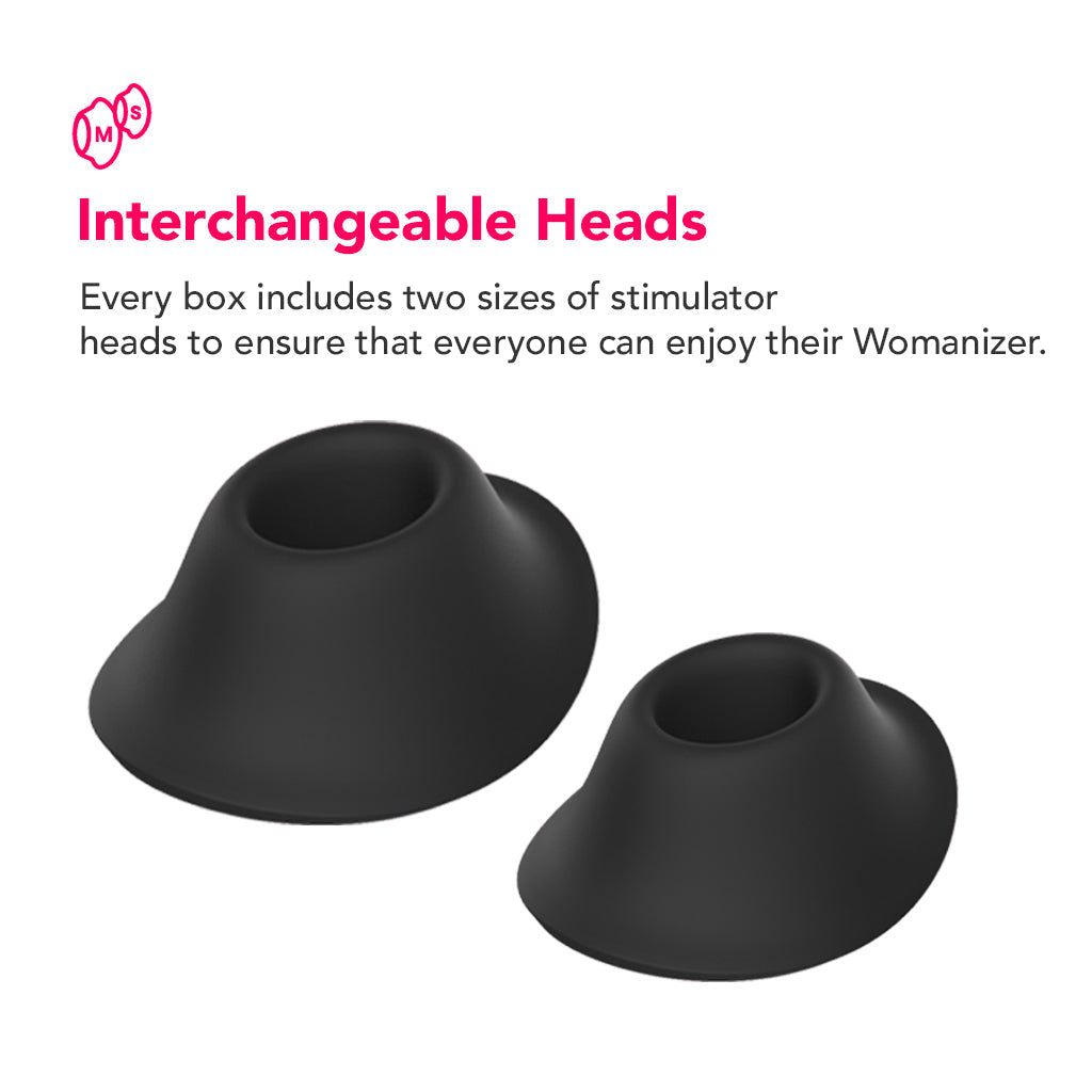 Womanizer Next 3D Pleasure Air Stimulator in Black Vibrators > Clitoral Stimulators