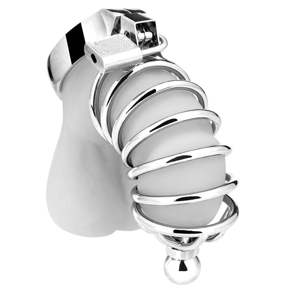 Blue Line Urethral Play Cage Bondage and Fetish > Cock and Ball Devices