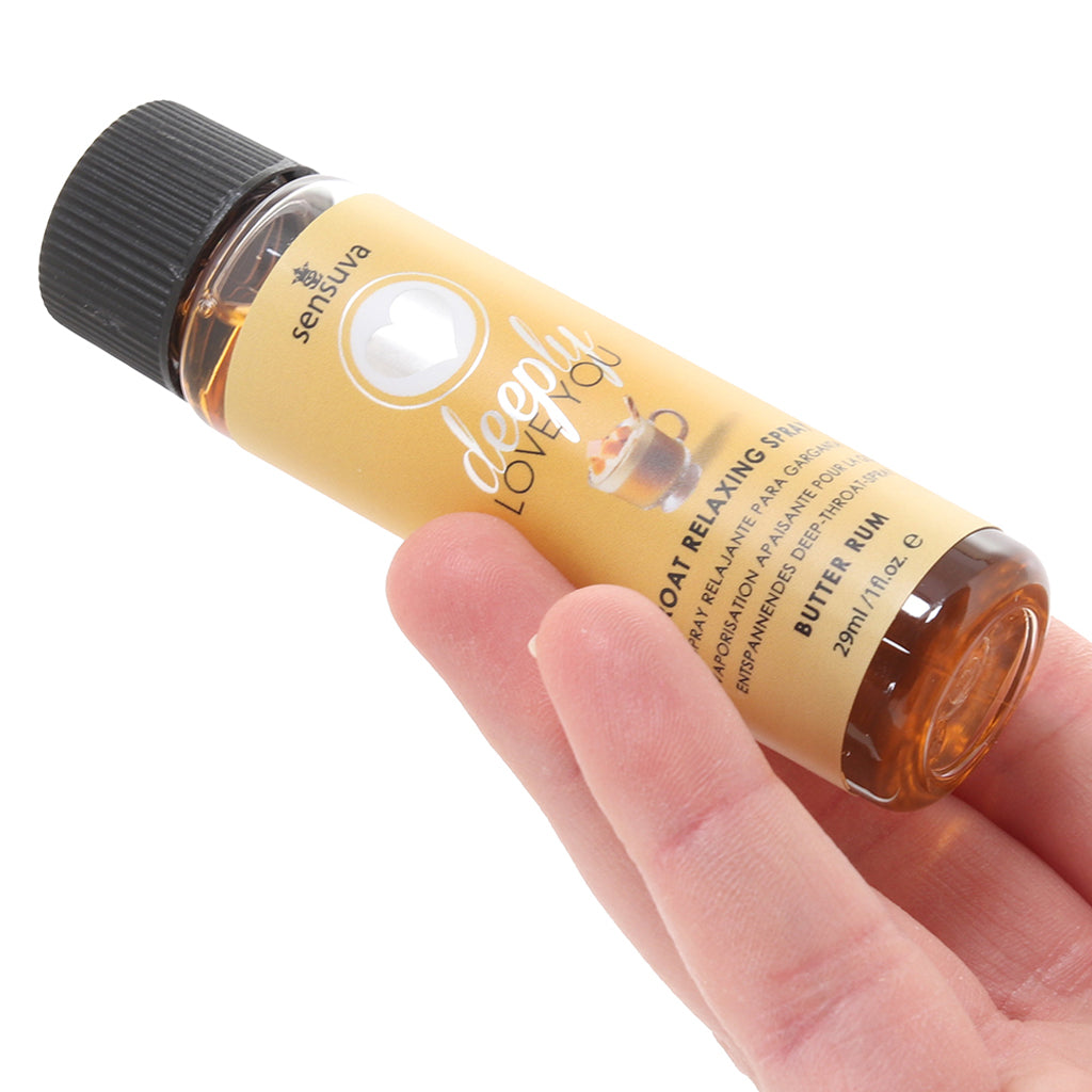 Deeply Love You Throat Relaxer 1oz/29ml in Butter Rum Lubes and Lotions > Sexual Stimulants