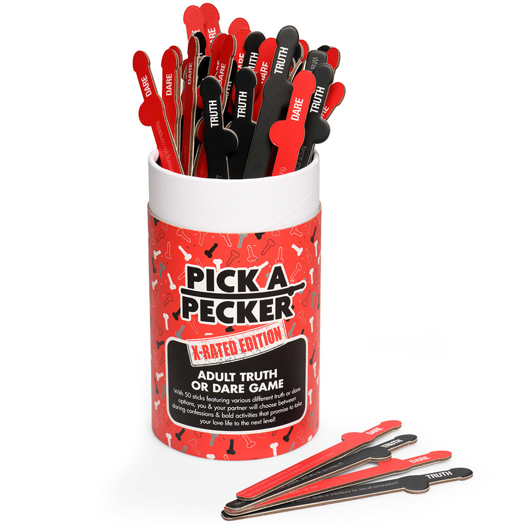 Pick-A-Pecker X-Rated Edition Truth or Dare Game Sensual Love > Games