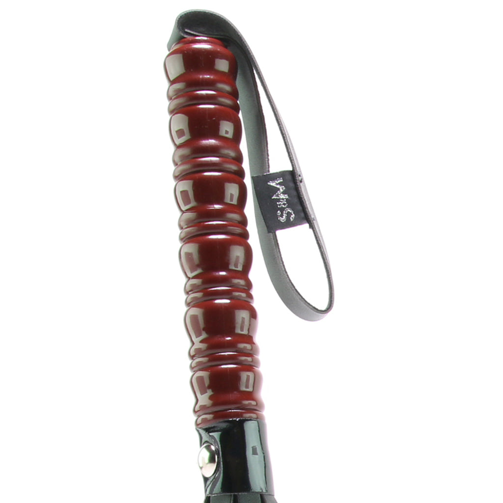 Sex & Mischief Mahogany Flogger Bondage and Fetish > Whips and Crops