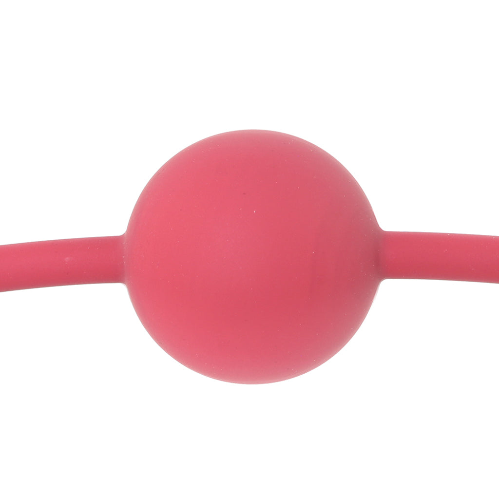 Saffron Silicone Ball Gag Bondage and Fetish > Ball Gags & Mouth Restraints
