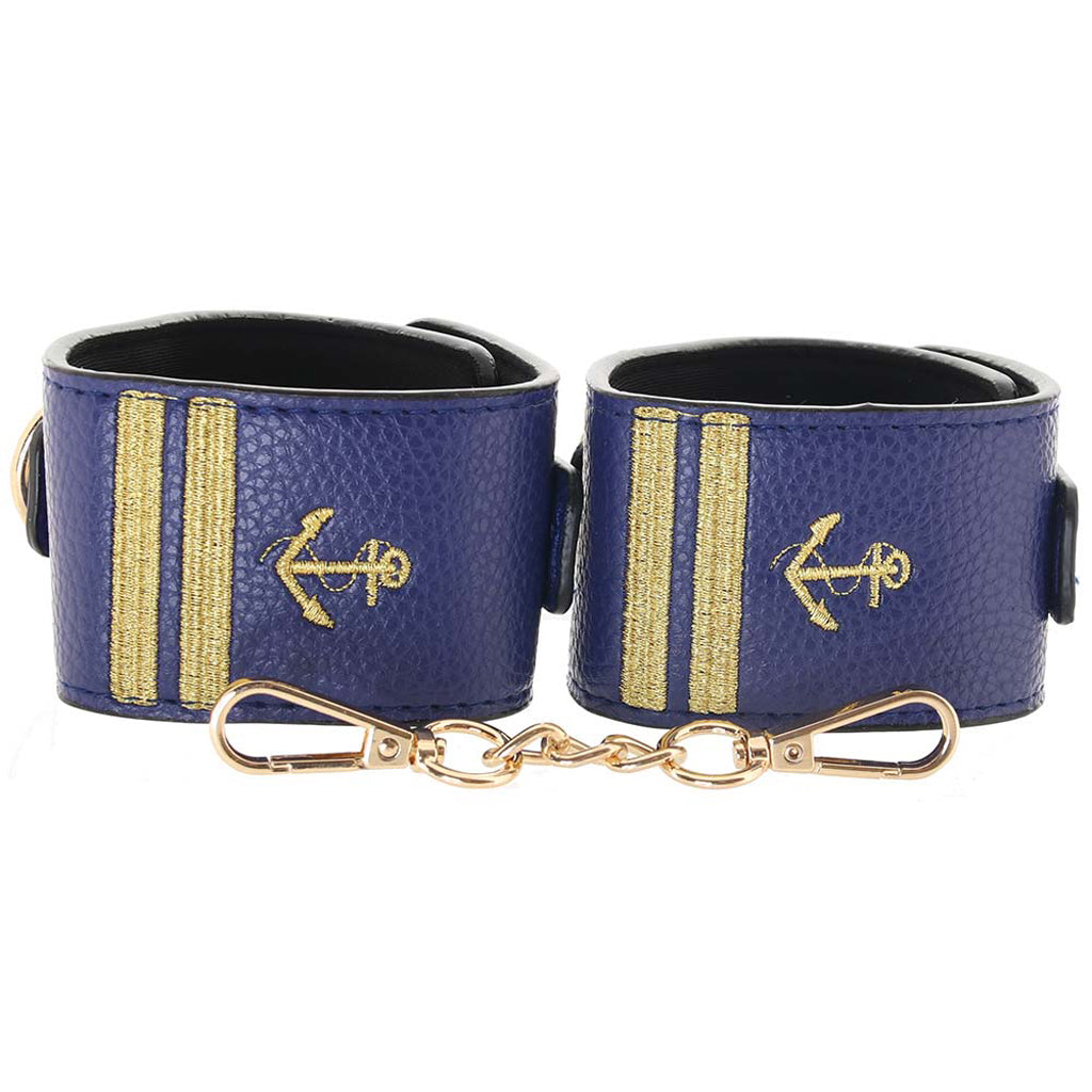 Ouch! Sailor Themed Wrist Cuffs Bondage and Fetish > Wrist and Ankle Cuffs