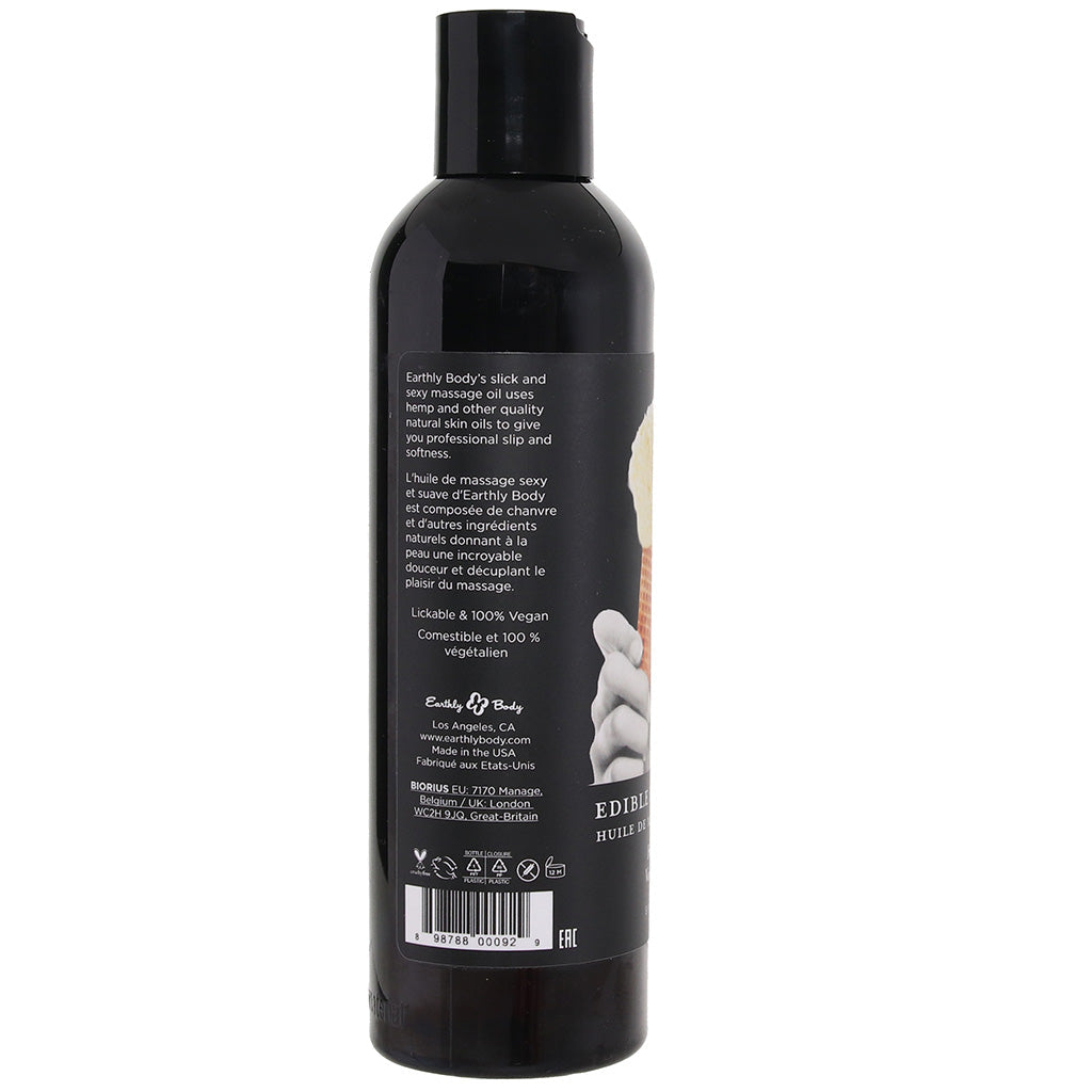 Edible Massage Oil 8oz/236ml in Vanilla Sensual Love > Massage