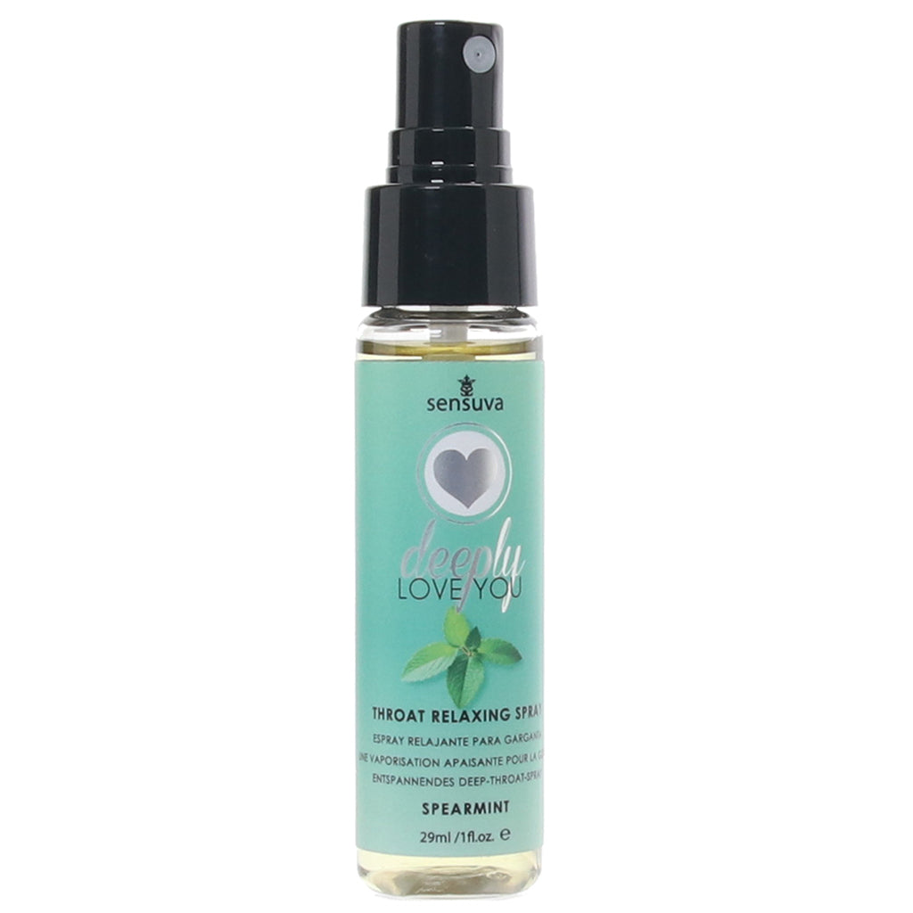 Deeply Love You Throat Relaxing Spray 1oz in Spearmint Lubes and Lotions > Sexual Stimulants