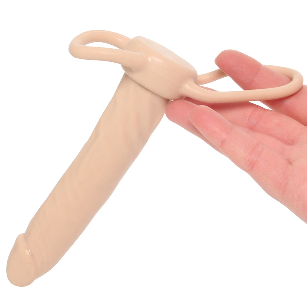 Accommodator Dual Penetrator in Ivory Dildo Sex Toys > Anal Dildos