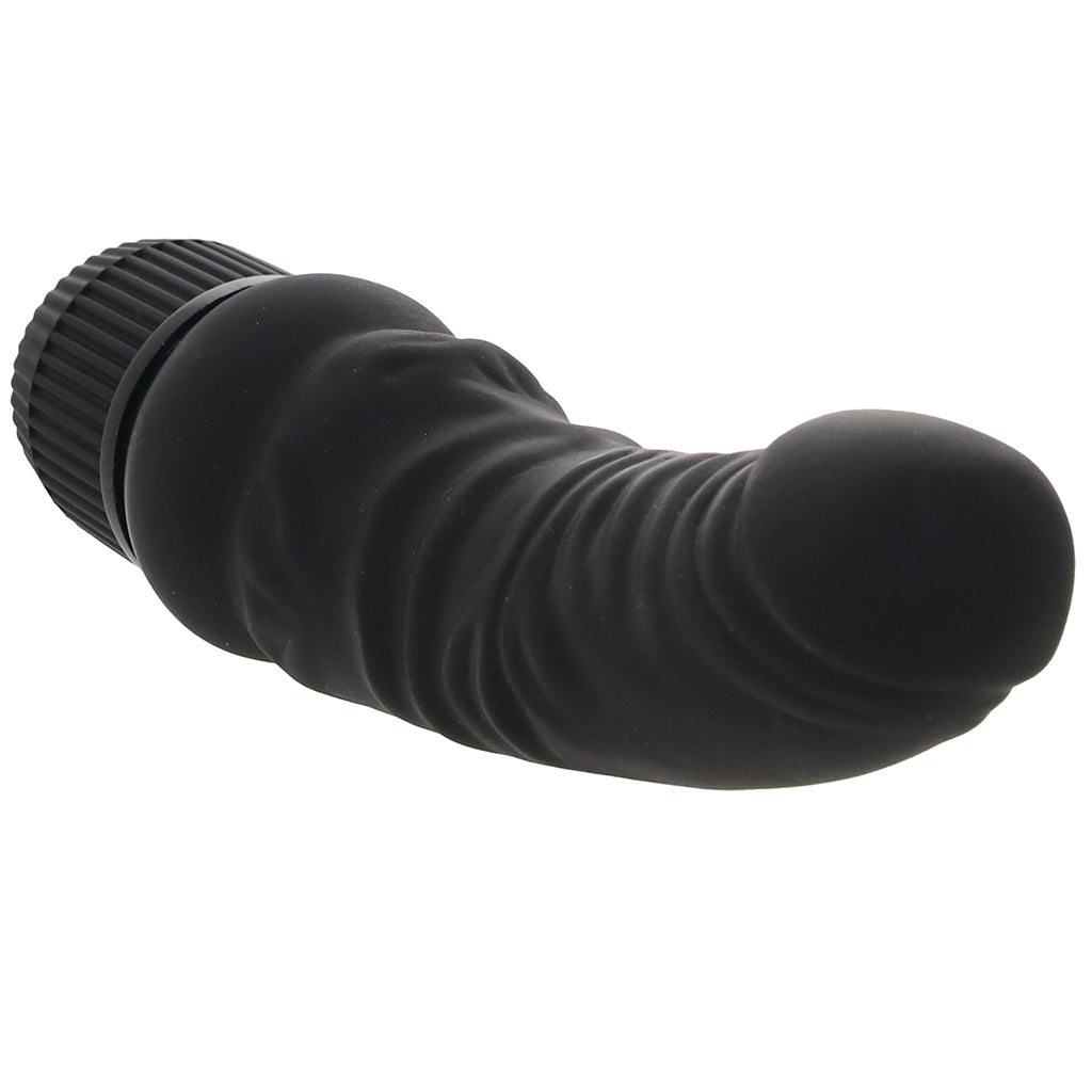 Black Velvet Veined Vibrating Dildo Vibrators > Realistic Vibrator Dildos