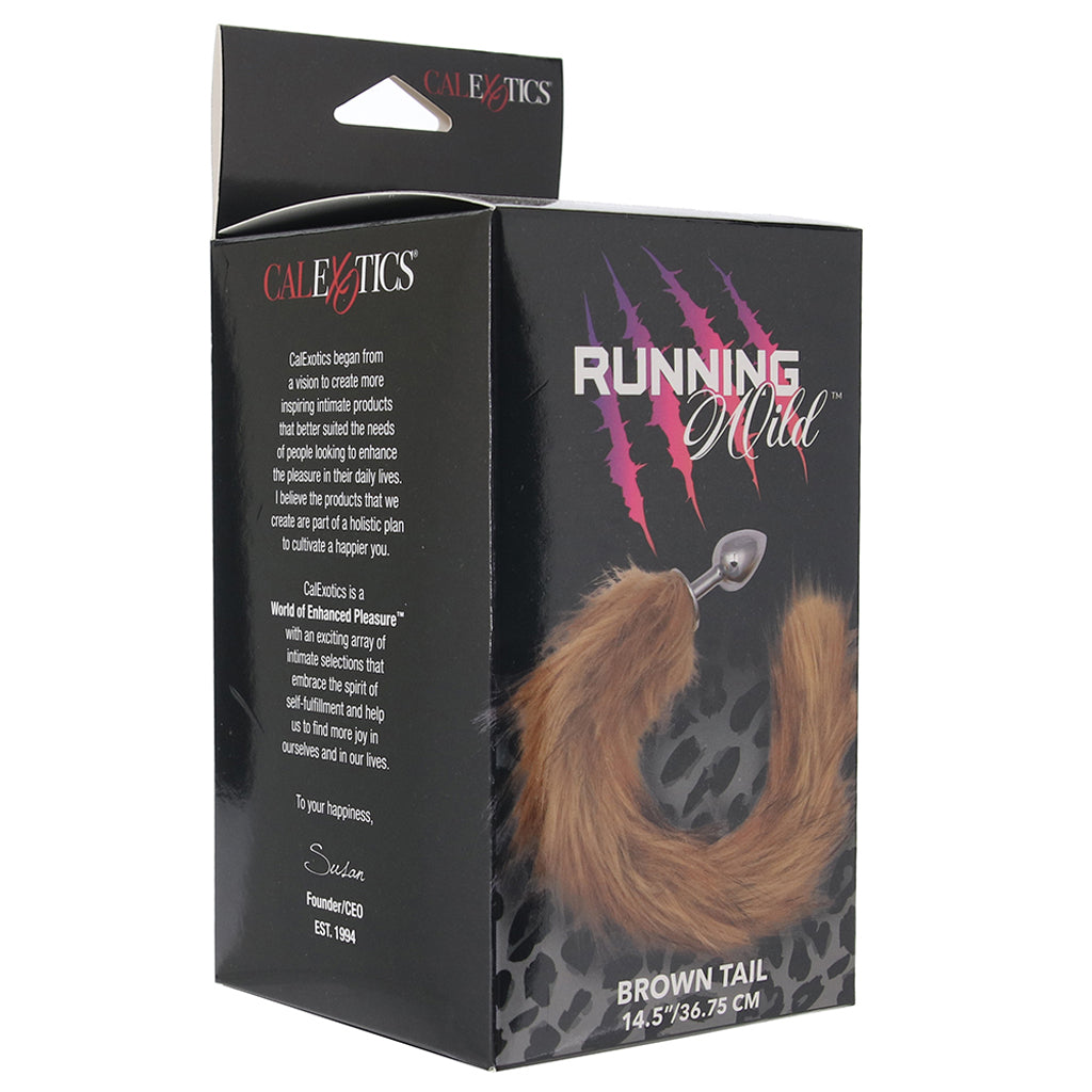 Running Wild Brown Tail Plug Anal Sex Toys > Butt Plugs