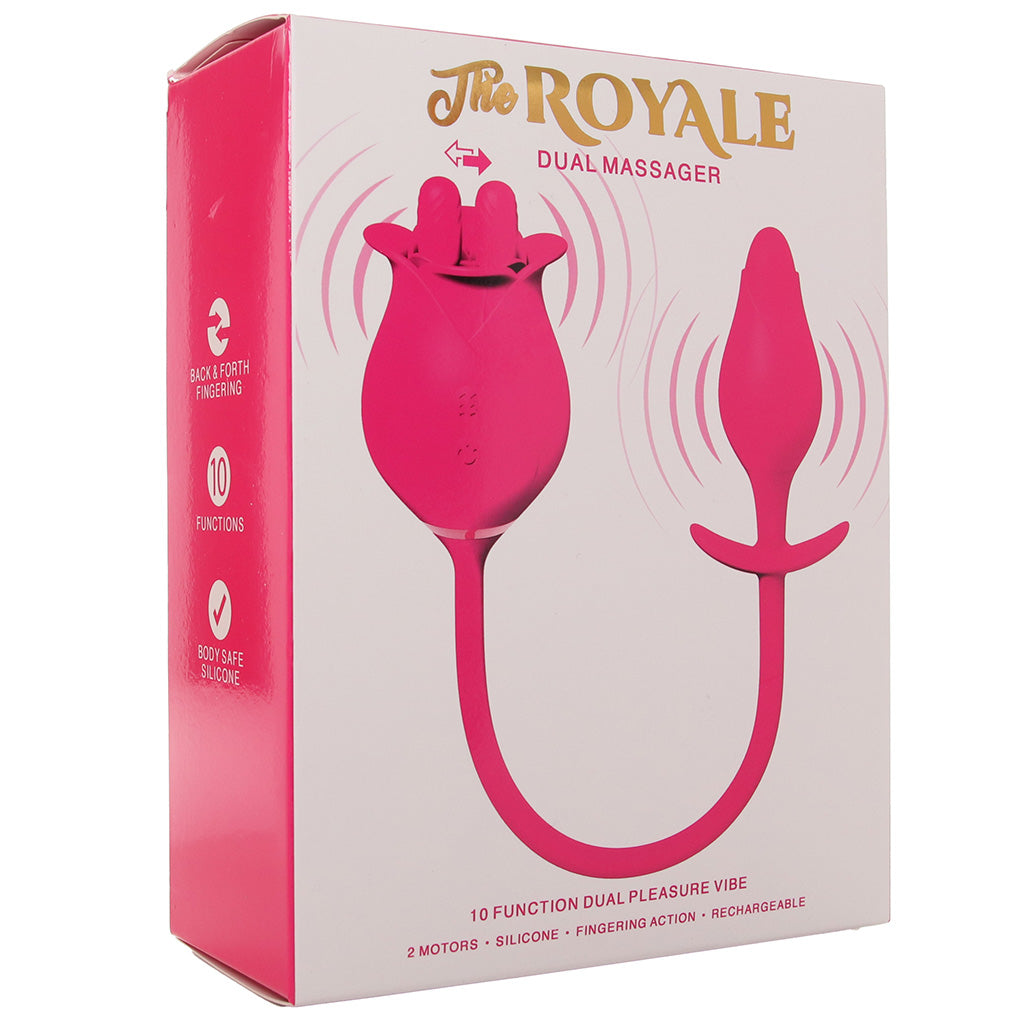 The Royale Dual Massager Vibrators > Clitoral Stimulators