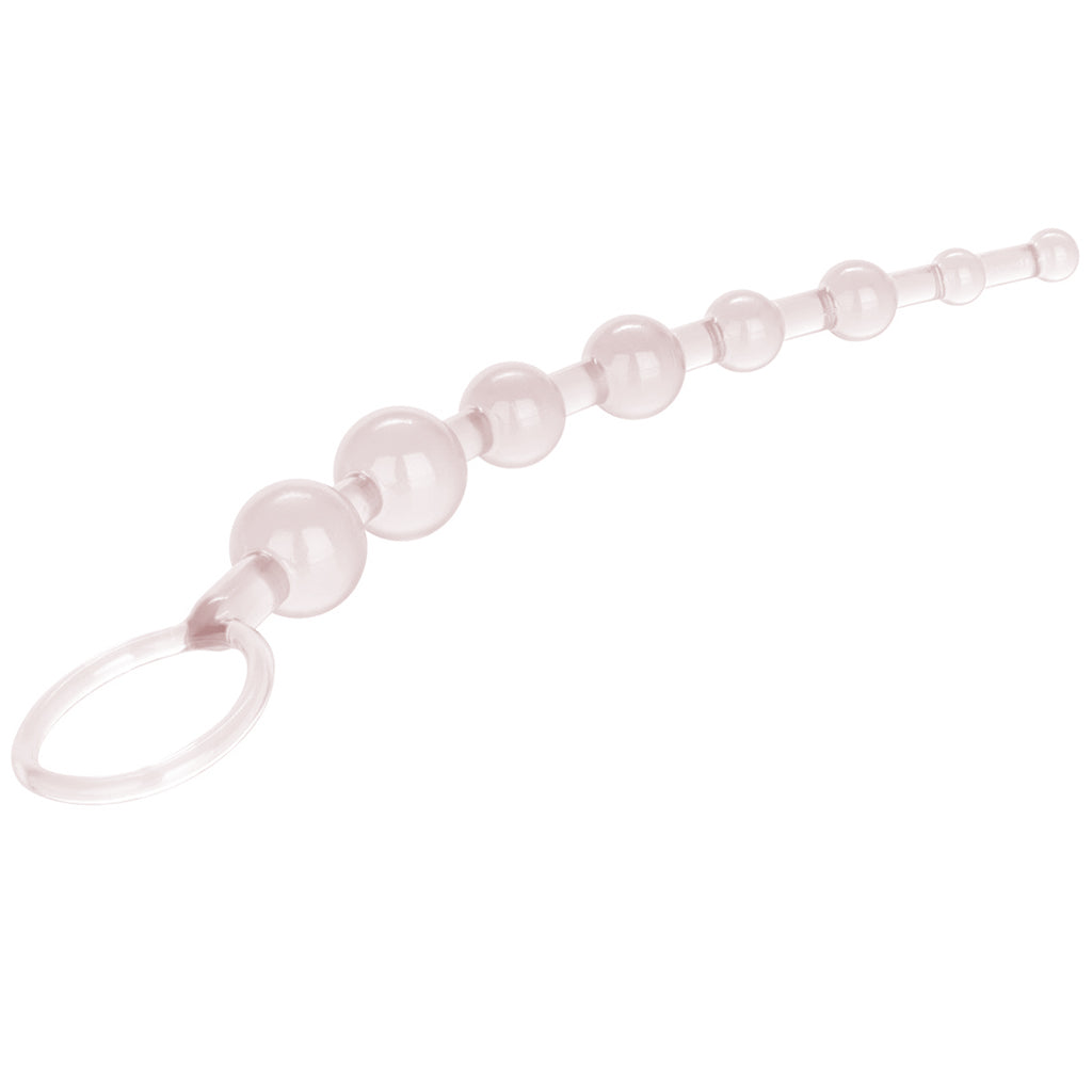 Shane's World Anal 101 Intro Beads in Clear Anal Sex Toys > Anal Beads