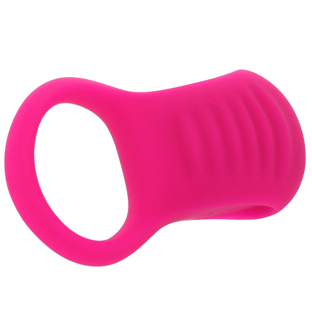 Basic Essentials Ridge Rider Vibrating Cock Ring