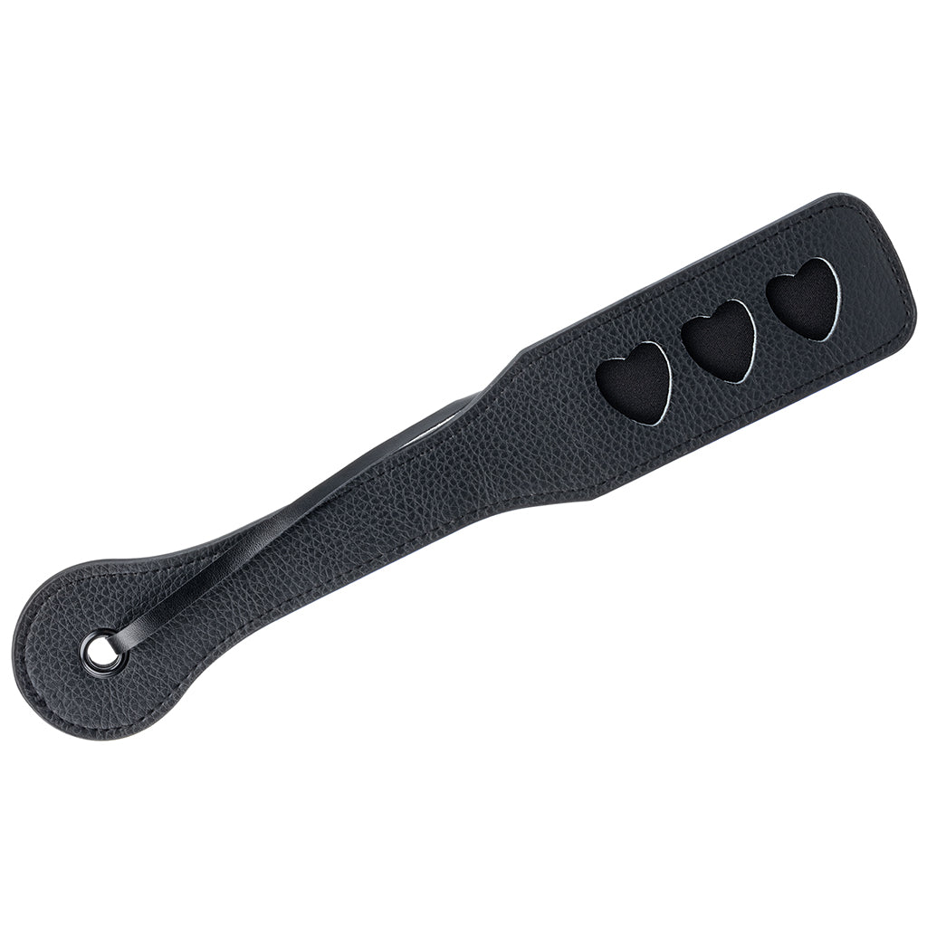 Nocturnal Collection Heart Throb Paddle Bondage and Fetish > Whips and Crops