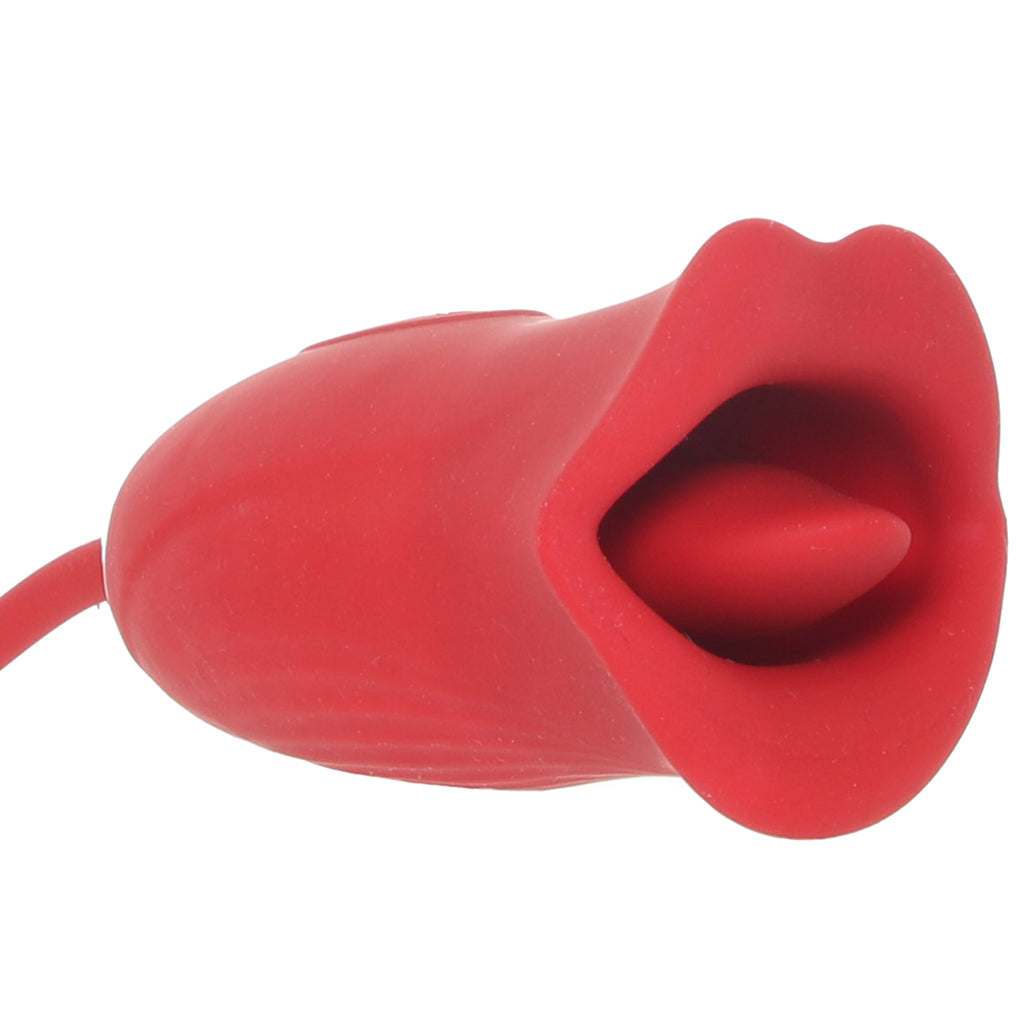 Lickgasm Magic Kiss Licking and Thrusting Vibe Vibrators > Clitoral Stimulators