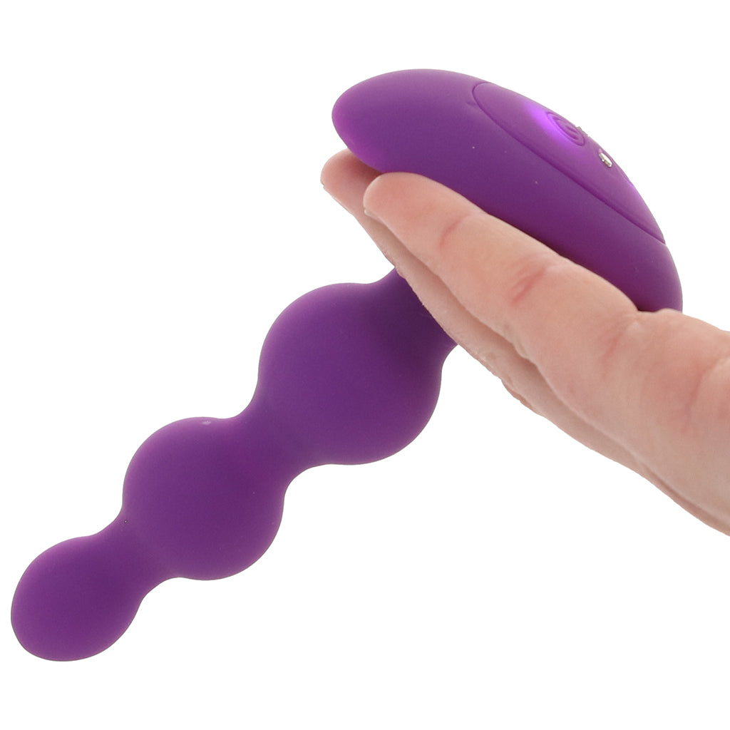 A-Play Beaded 5.5 Inch Anal Vibe in Purple Anal Sex Toys > Anal Vibrators