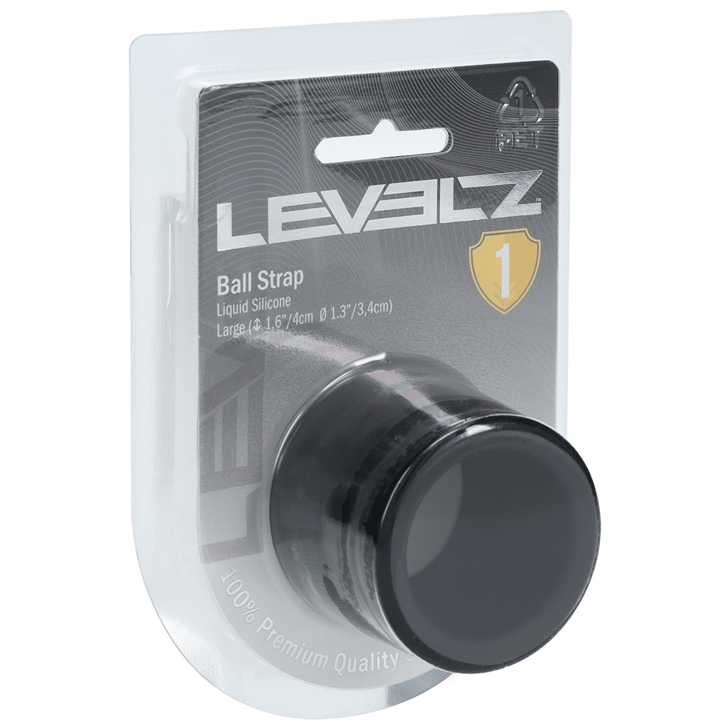 LEVELZ Silicone Large Ball Strap in 1.6"/4cm Cock Rings