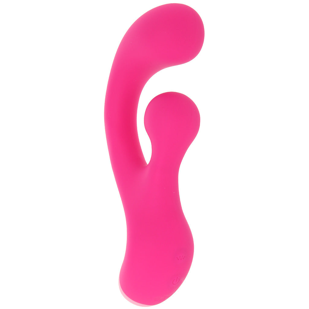 Bang! Gyro Silicone Rabbit Vibe in Pink Vibrators > Rabbit Vibrators