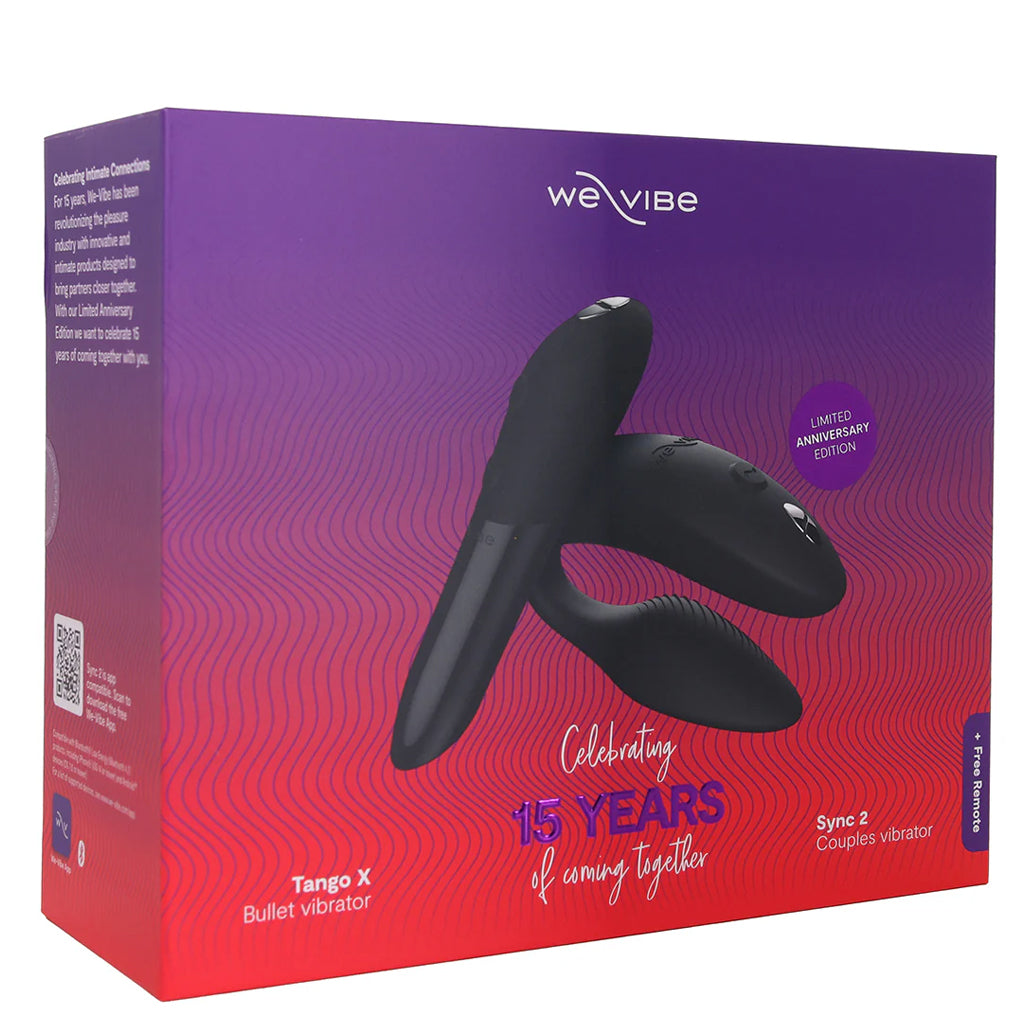 We-Vibe Sync 2 and Tango X Anniversary Edition Set Vibrators > G-Spot Vibrators