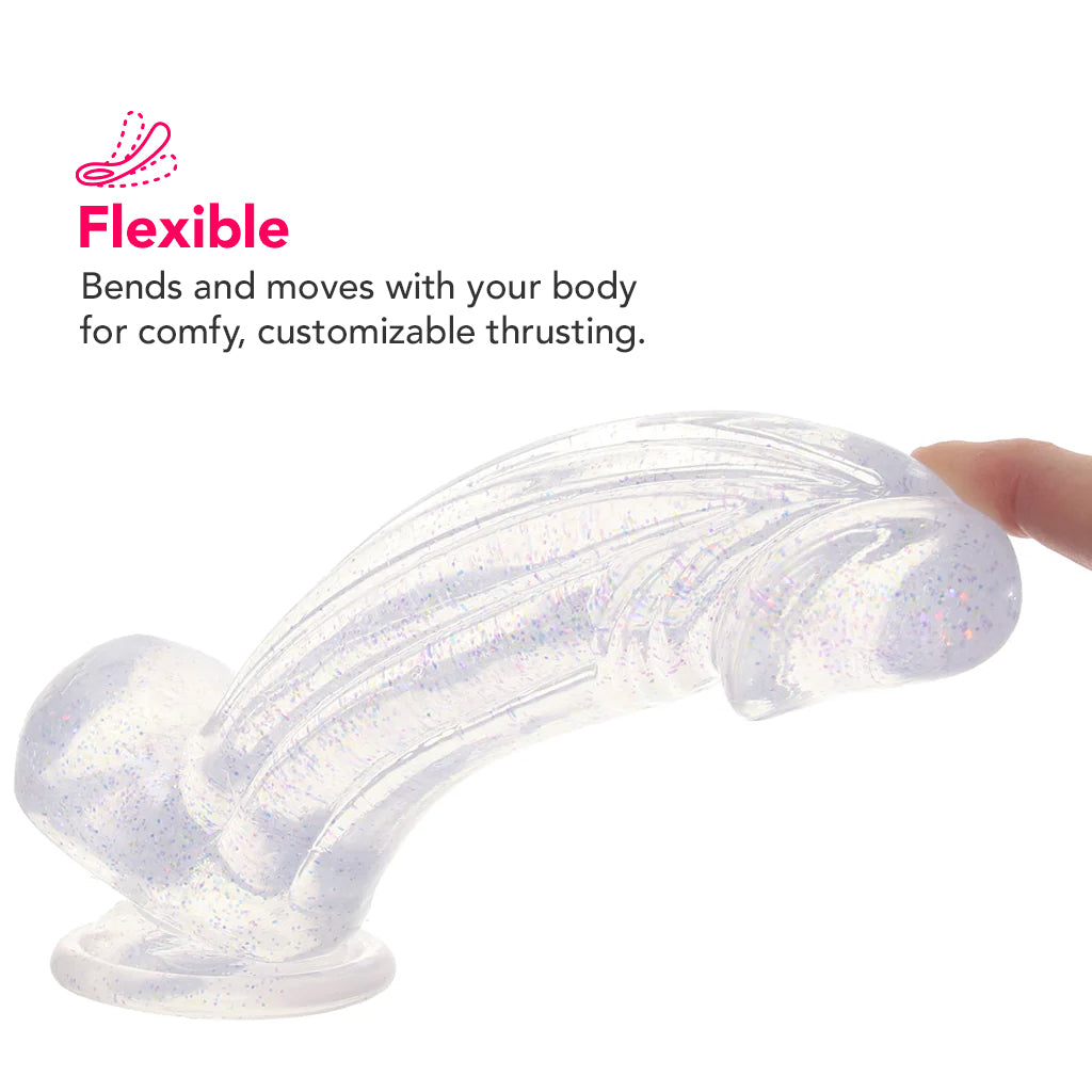 Naturally Yours Bling 7.5 Inch Dildo Dildo Sex Toys > Realistic Dildos