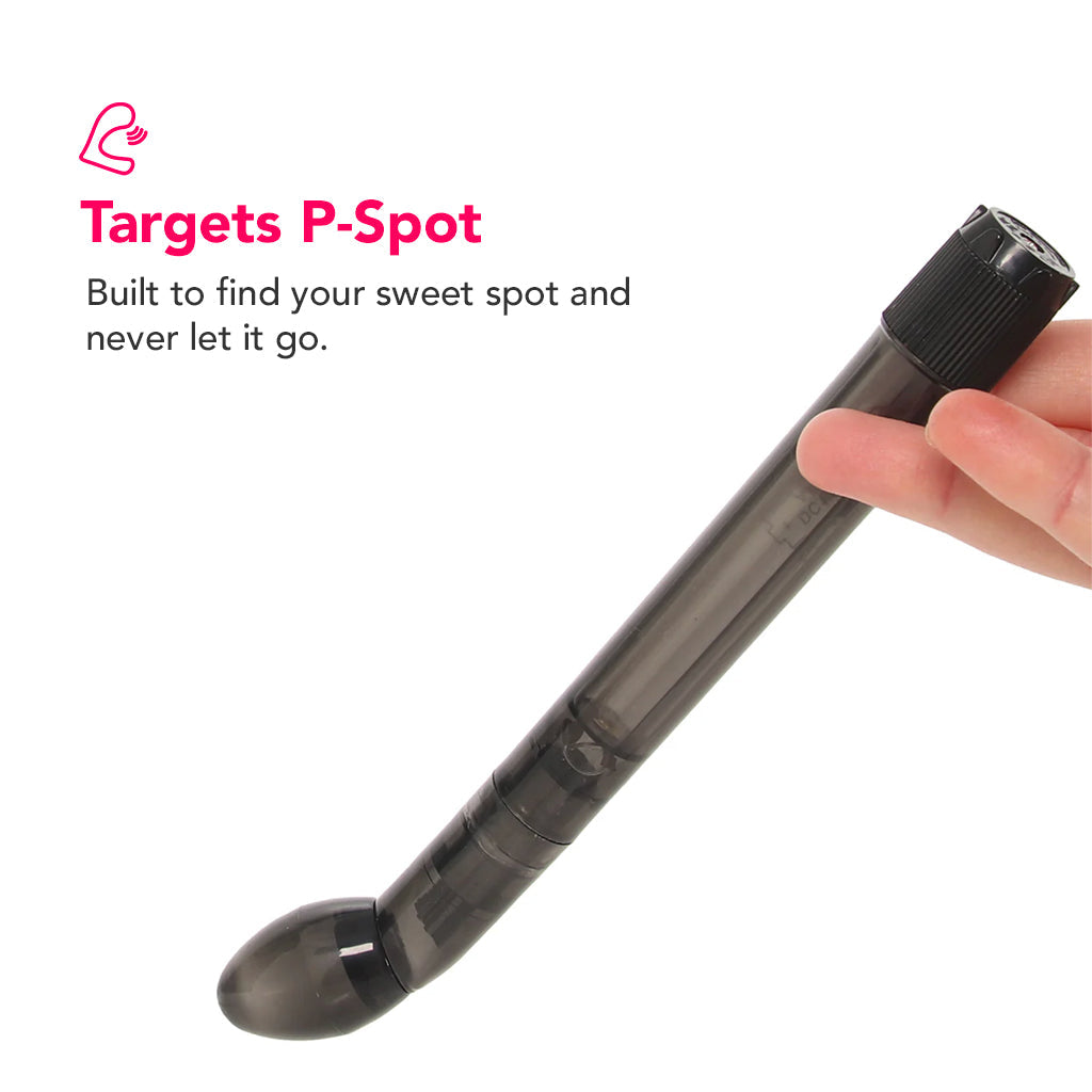 PinkCherry Prostate Massager Vibe in Black Anal Sex Toys > Prostate Massagers