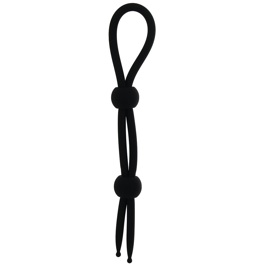 Alpha Dual Stamina Lasso in Black Cock Rings