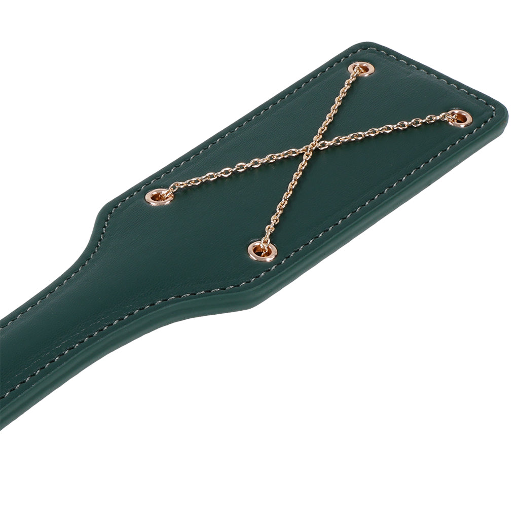 Sex & Mischief Indica Chain Impression Paddle Bondage and Fetish > Whips and Crops