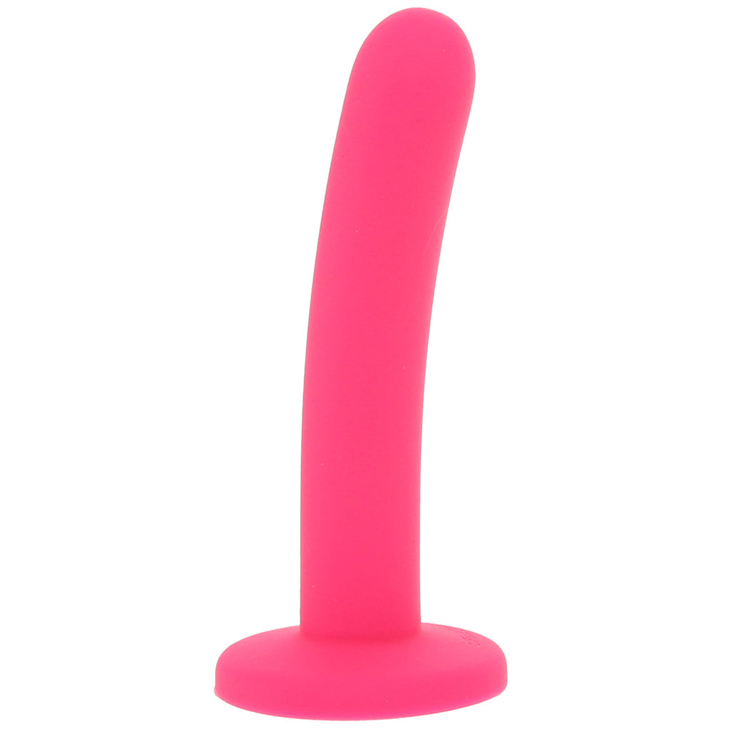 PinkCherry Premium 6 Inch Pink Silicone Slim Anal Dildo Dildo Sex Toys > Anal Dildos