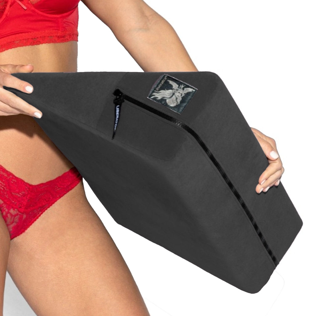 Super Wedge Sex Pillow in Black Sex Furniture > Sex Machine