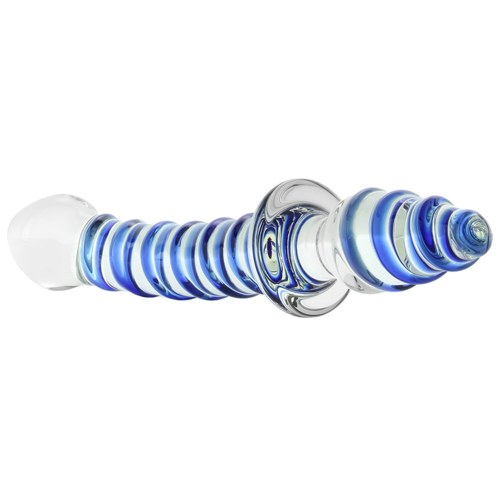 gläs 10 Inch Mr. Swirly Double Dildo & Butt Plug Dildo Sex Toys > G-Spot Dildos