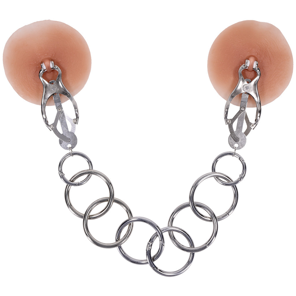 Edge Tuggable Clover Clamps Bondage and Fetish > Nipple Stimulators & Clamps