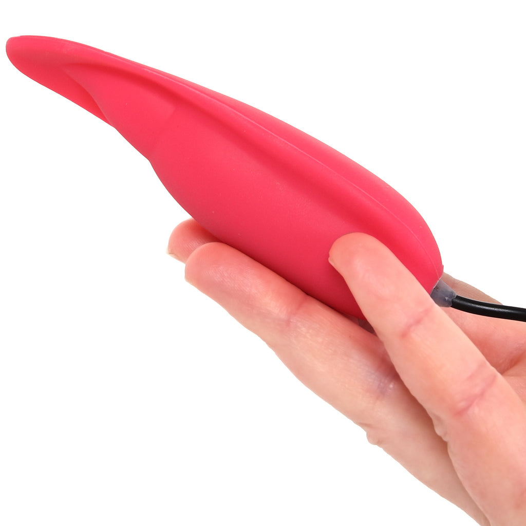 Power Play Flickering Tongue Vibe in Pink Vibrators > Clitoral Stimulators