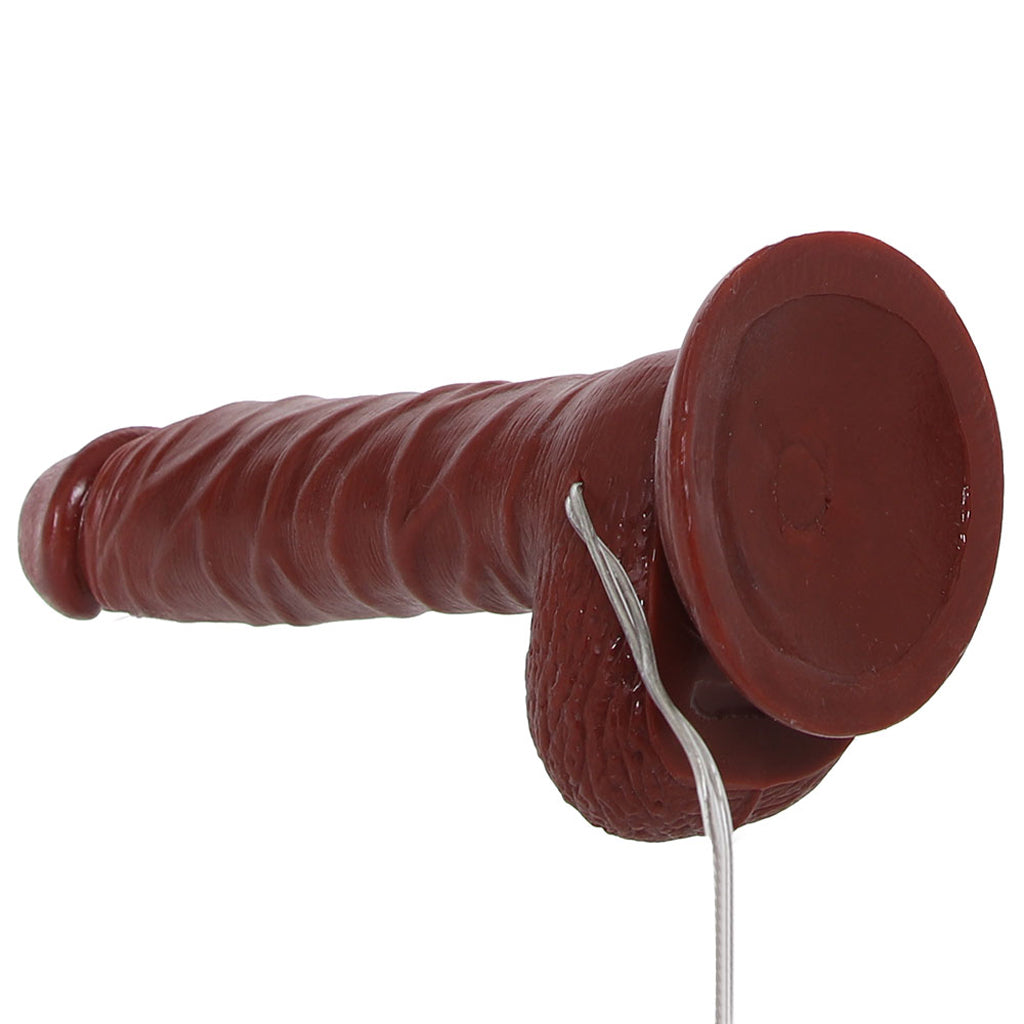 Mr. Just Right Elite Eight Vibe in Brown Vibrators > Realistic Vibrator Dildos