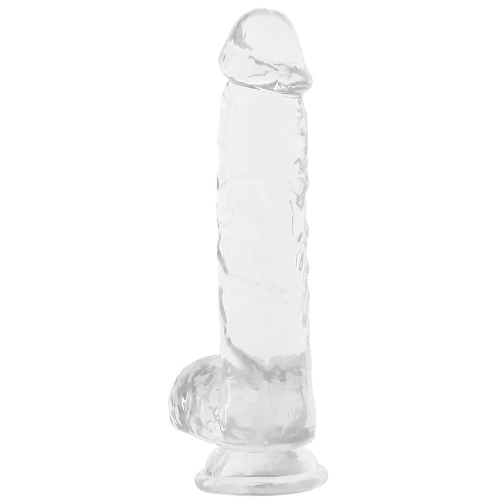 Naturally Yours 6 Inch Crystalline Dildo in Clear Dildo Sex Toys > Realistic Dildos
